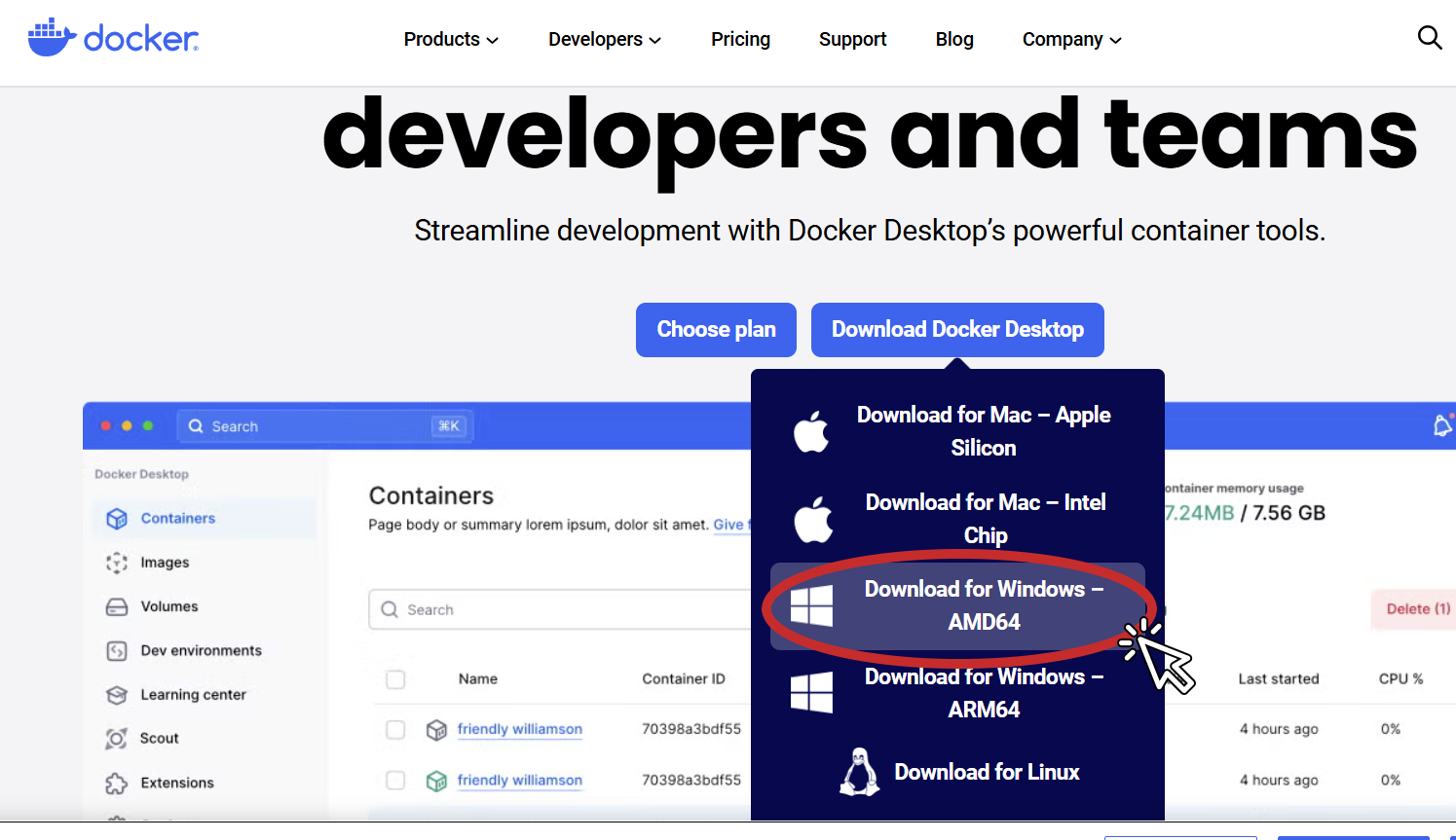 cardano-up-docker-desktop-website-operating-system